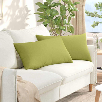 Sofa Kussens Lichtgroen Stof