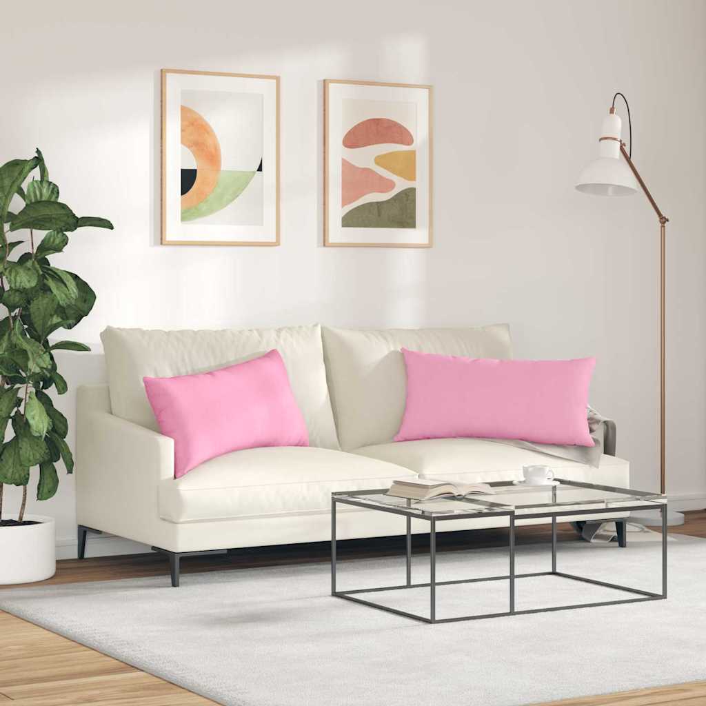 Sofa Kussens Roze Stof