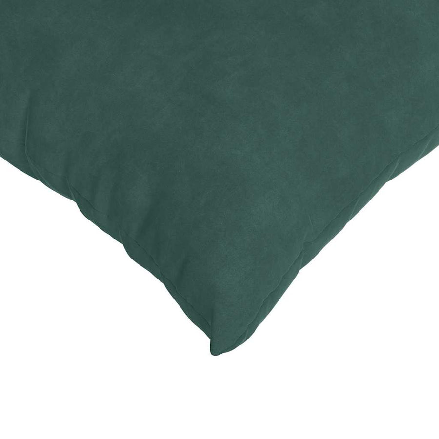 Sofa Kussens 2 pcs Donkergroen 80 x 40 cm Katoen Stof