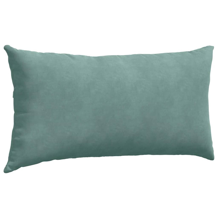 Sofa Kussens 2 pcs Zeegroen 80 x 40 cm Katoen Stof