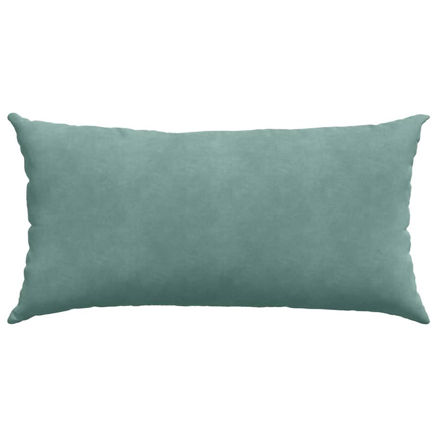 Sofa Kussens 2 pcs Zeegroen 80 x 40 cm Katoen Stof