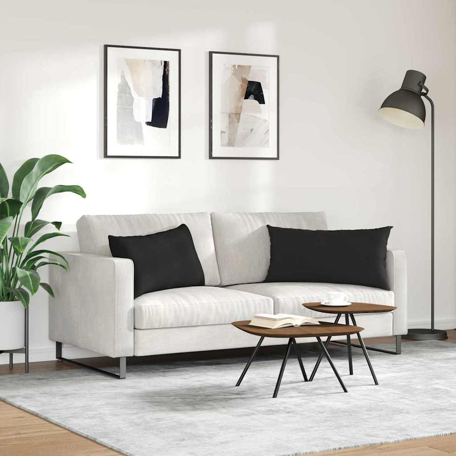 Sofa kussens Zwart