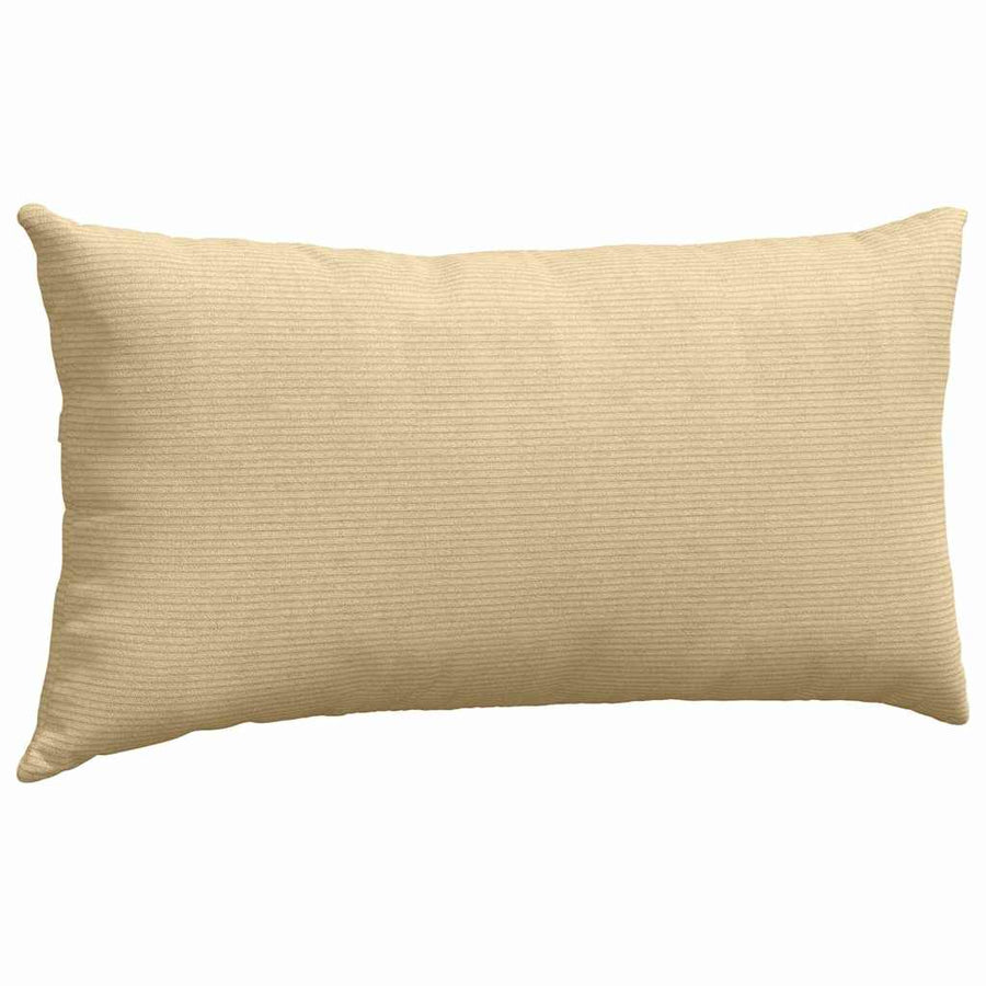 Sofa Kussens 2 pcs Grijs groen 80 x 40 cm Katoen Stof