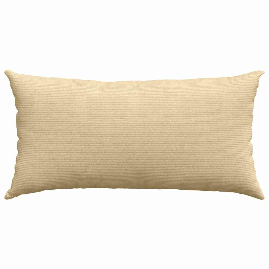 Sofa Kussens 2 pcs Grijs groen 80 x 40 cm Katoen Stof