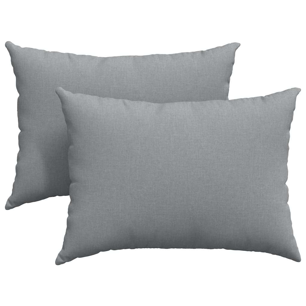 Sofa Kussens Lichtgrijs Stof