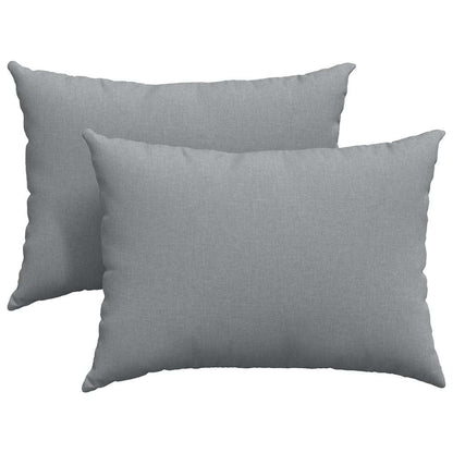 Sofa Kussens Lichtgrijs Stof