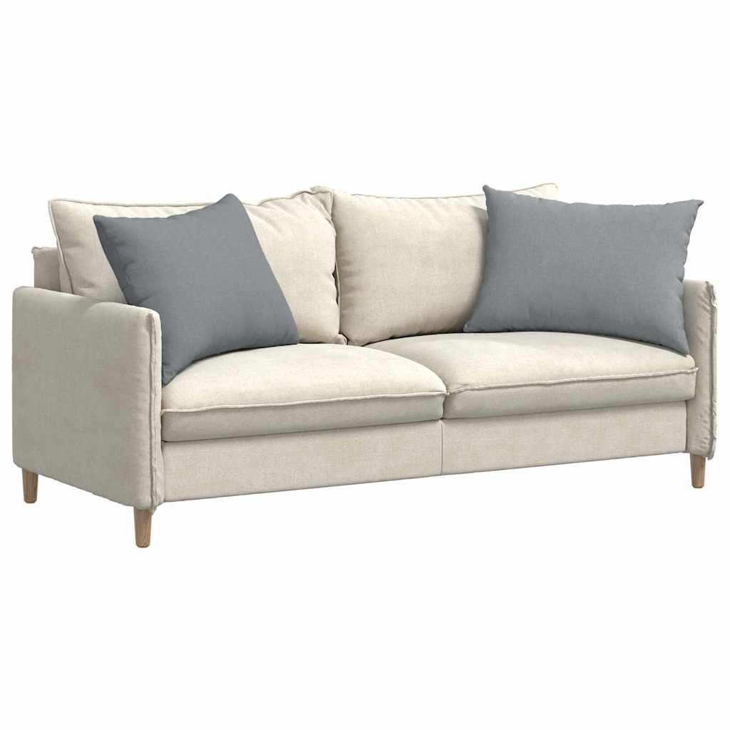 Sofa Kussens Lichtgrijs Stof