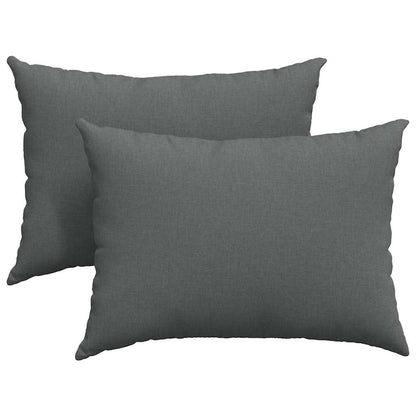 Sofa Kussens Donkergrijs Stof