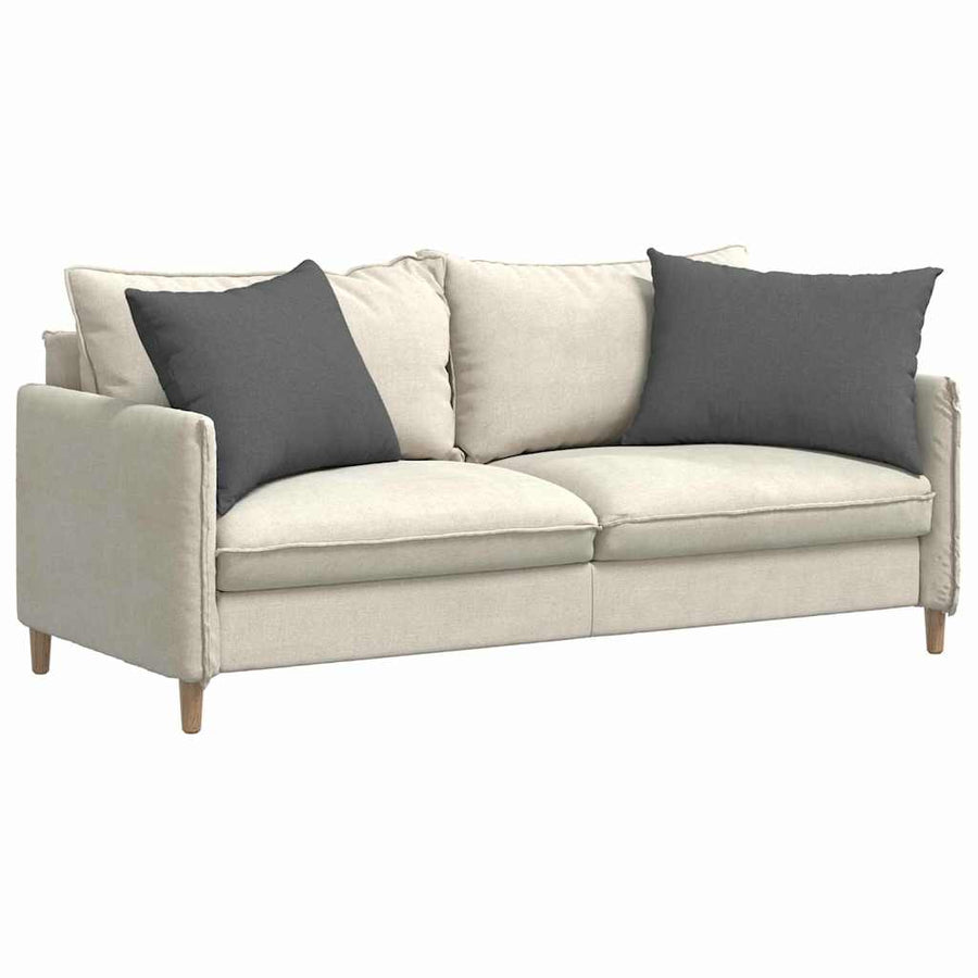 Sofa Kussens Donkergrijs Stof
