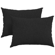 Sofa Kussens Zwart Stof