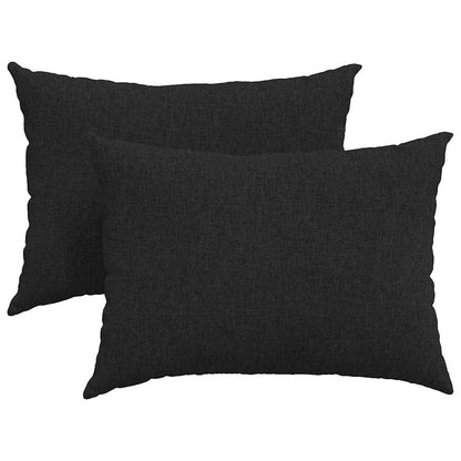 Sofa Kussens Zwart Stof