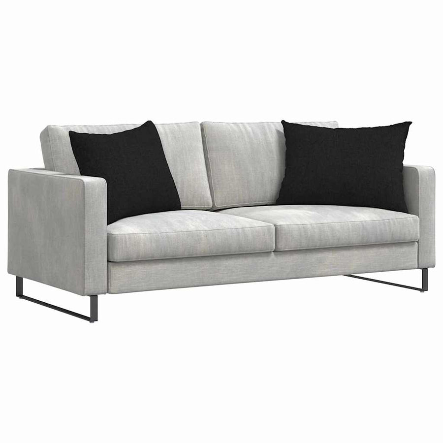 Sofa Kussens Zwart Stof