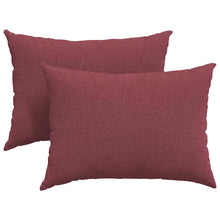 Sofa Kussens Wijnrood Stof