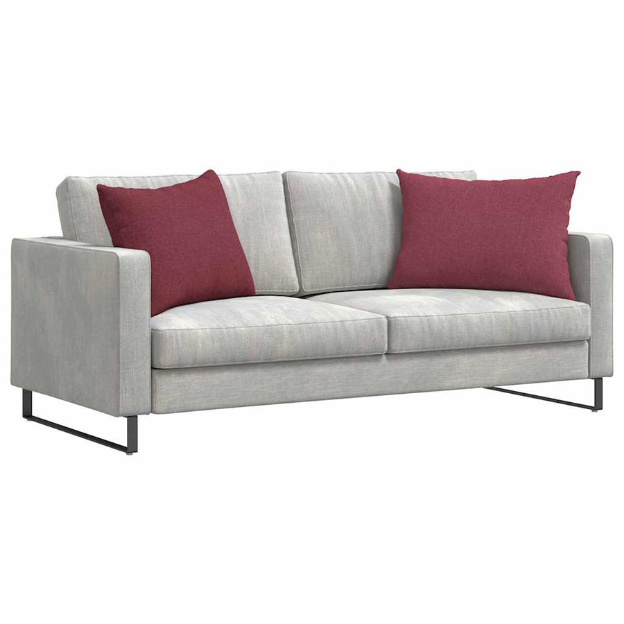 Sofa Kussens Wijnrood Stof