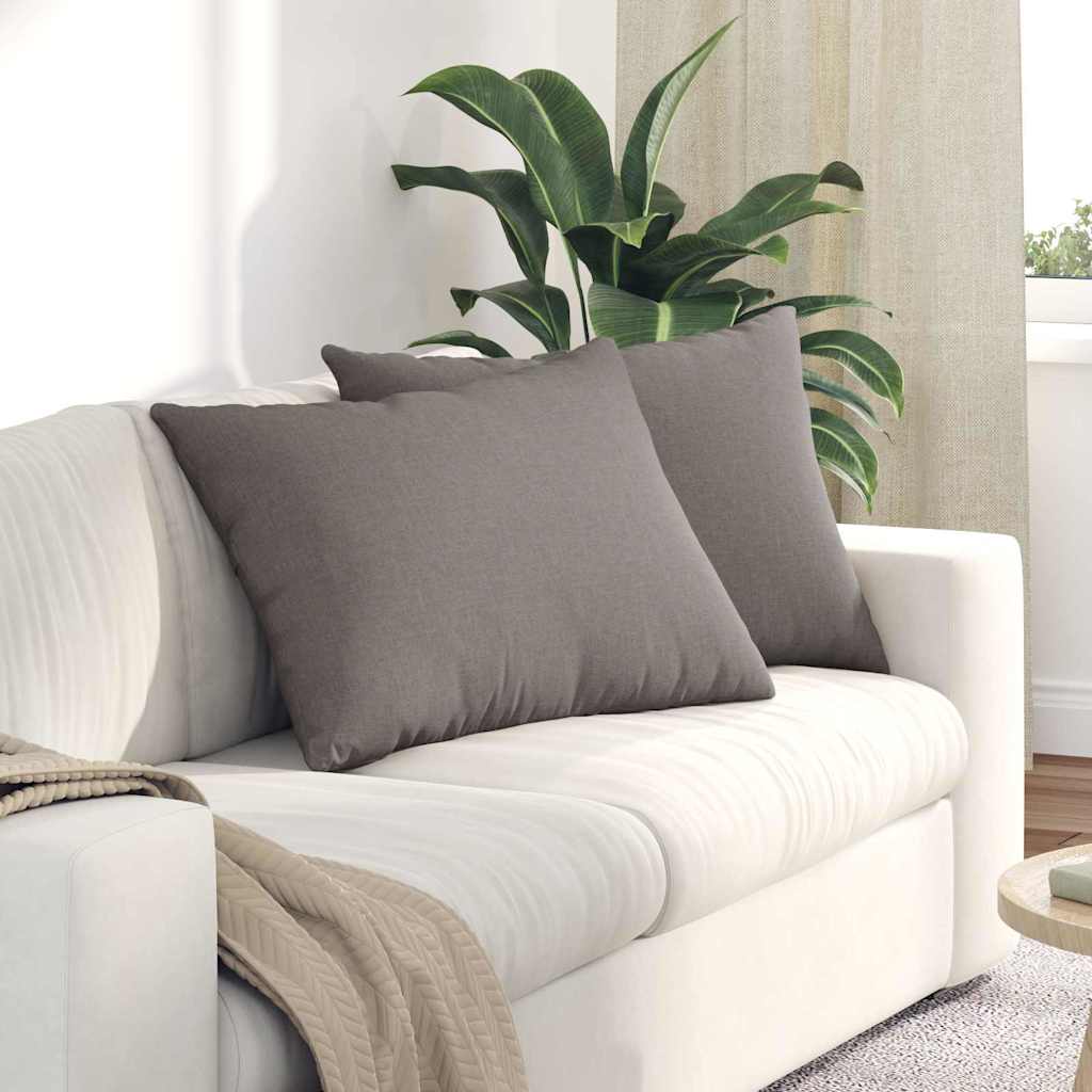 Sofa Kussens Taupe Stof
