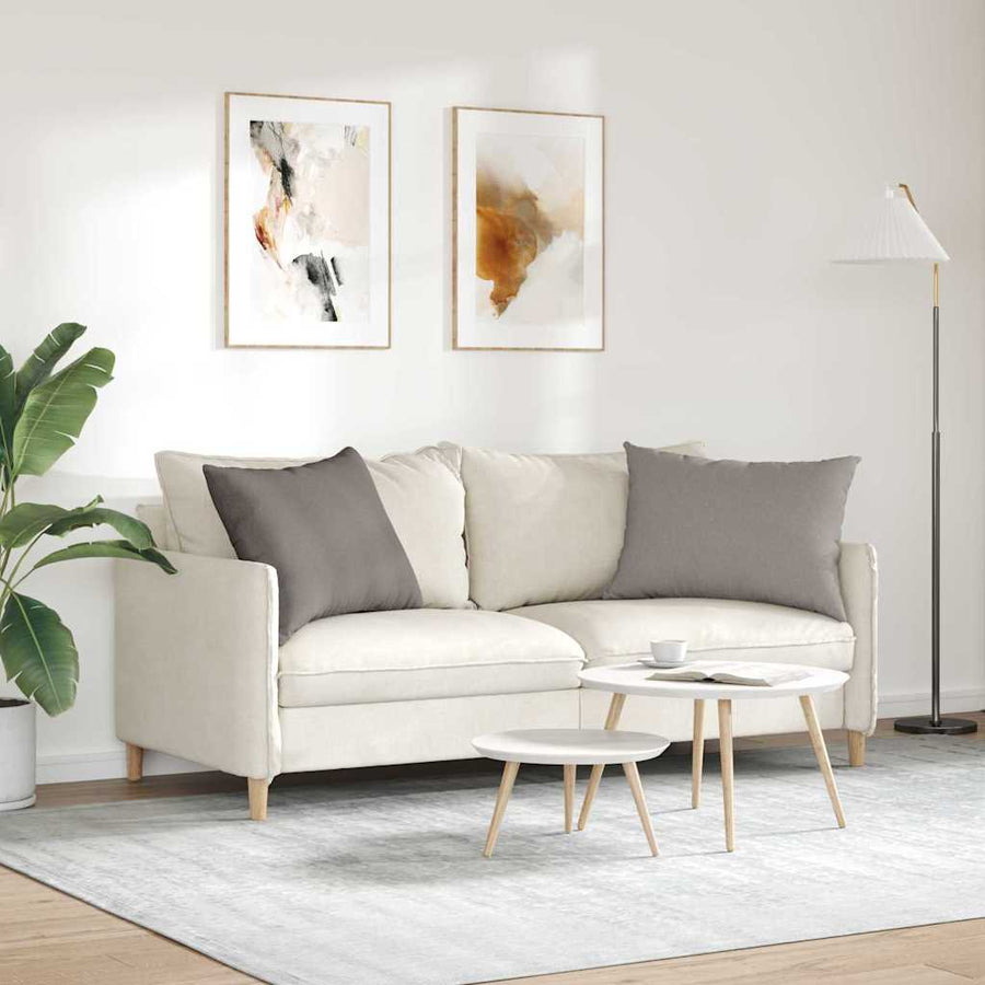 Sofa Kussens Taupe Stof