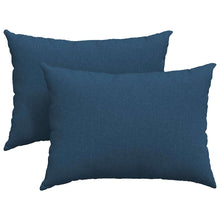 Sofa Kussens Blauw Stof