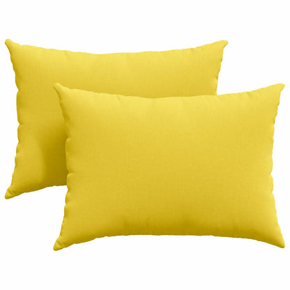 Sofa Kussens Lichtgeel Stof