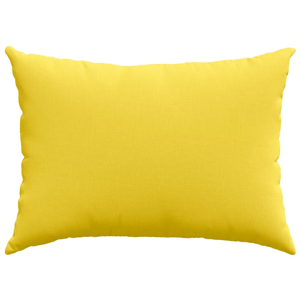 Sofa Kussens Lichtgeel Stof