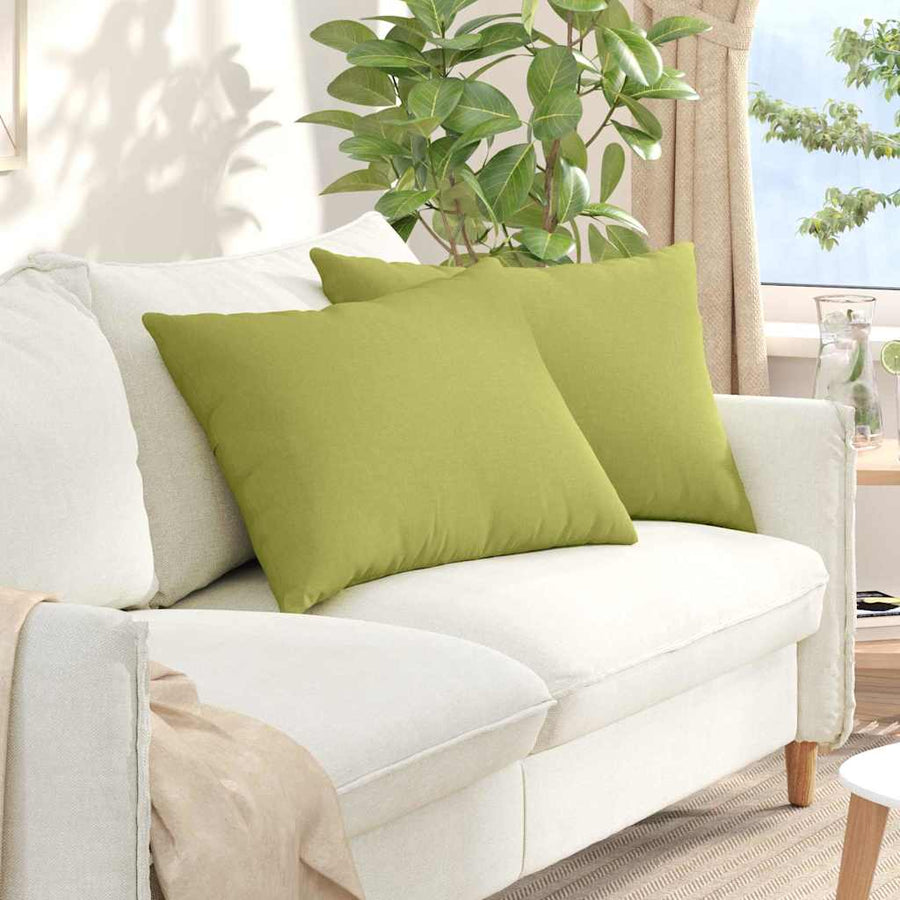 Sofa Kussens Lichtgroen Stof