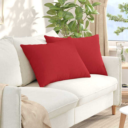Sofa Kussens Rood Stof