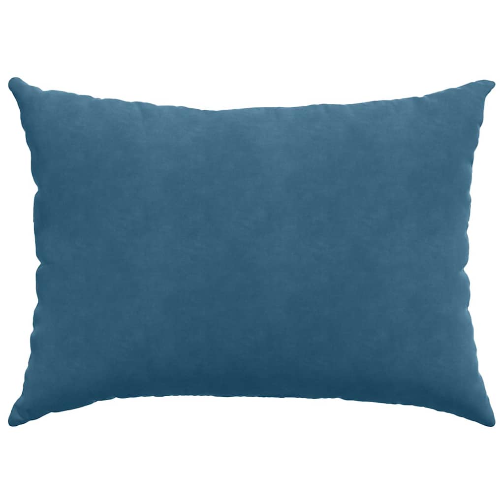 Sofa Kussens 2 pcs Blauw 70 x 50 cm Katoen Stof