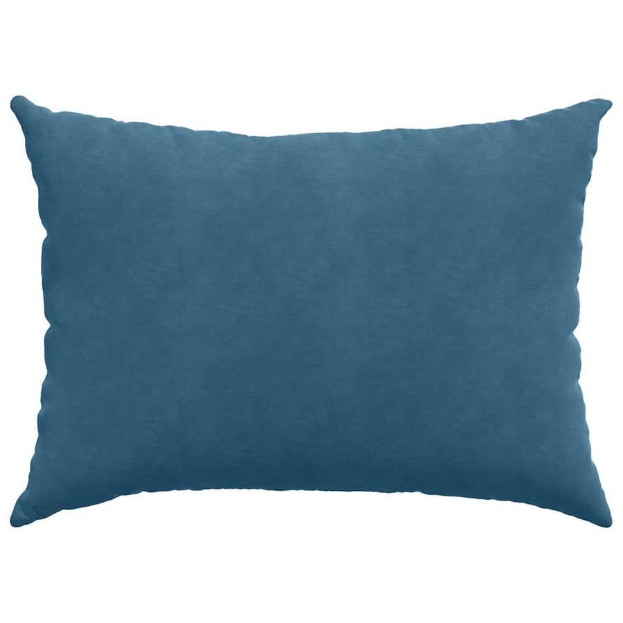Sofa Kussens 2 pcs Blauw 70 x 50 cm Katoen Stof