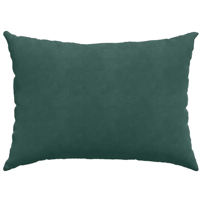 Sofa Kussens 2 pcs Donkergroen 70 x 50 cm Katoen Stof