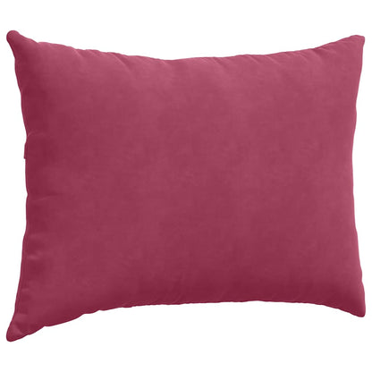 Sofa Kussens 2 pcs Wijnrood 70 x 50 cm Katoen Stof