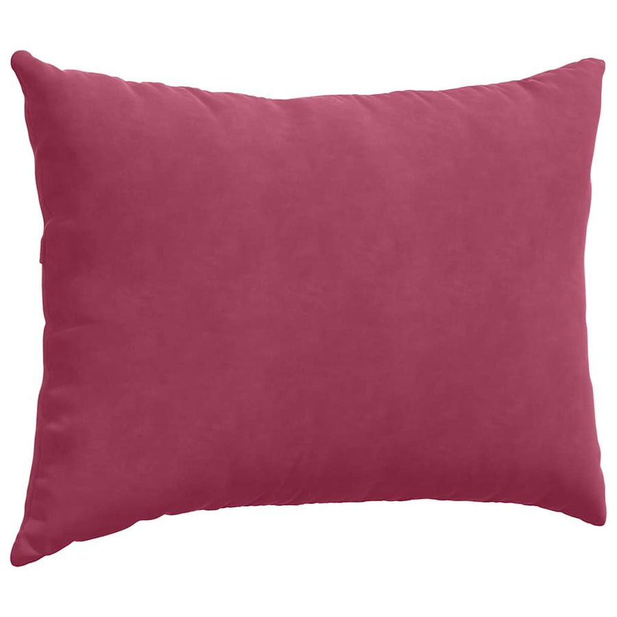 Sofa Kussens 2 pcs Wijnrood 70 x 50 cm Katoen Stof