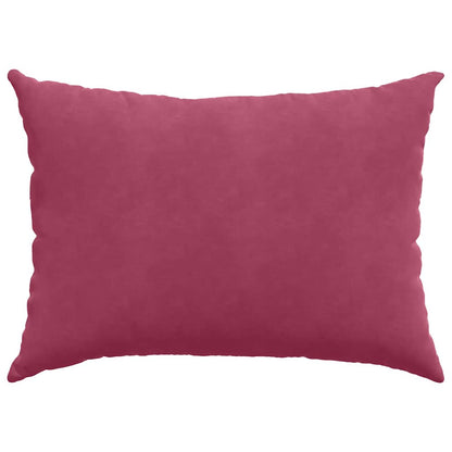 Sofa Kussens 2 pcs Wijnrood 70 x 50 cm Katoen Stof