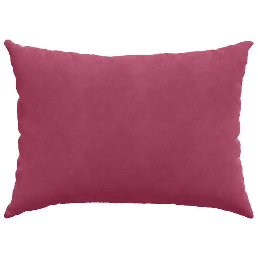 Sofa Kussens 2 pcs Wijnrood 70 x 50 cm Katoen Stof