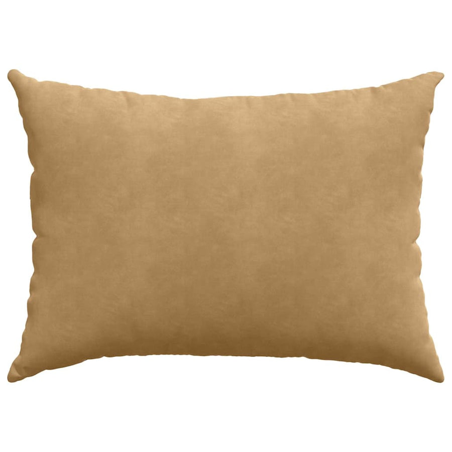 Sofa Kussens 2 pcs Bruin 70 x 50 cm Katoen Stof