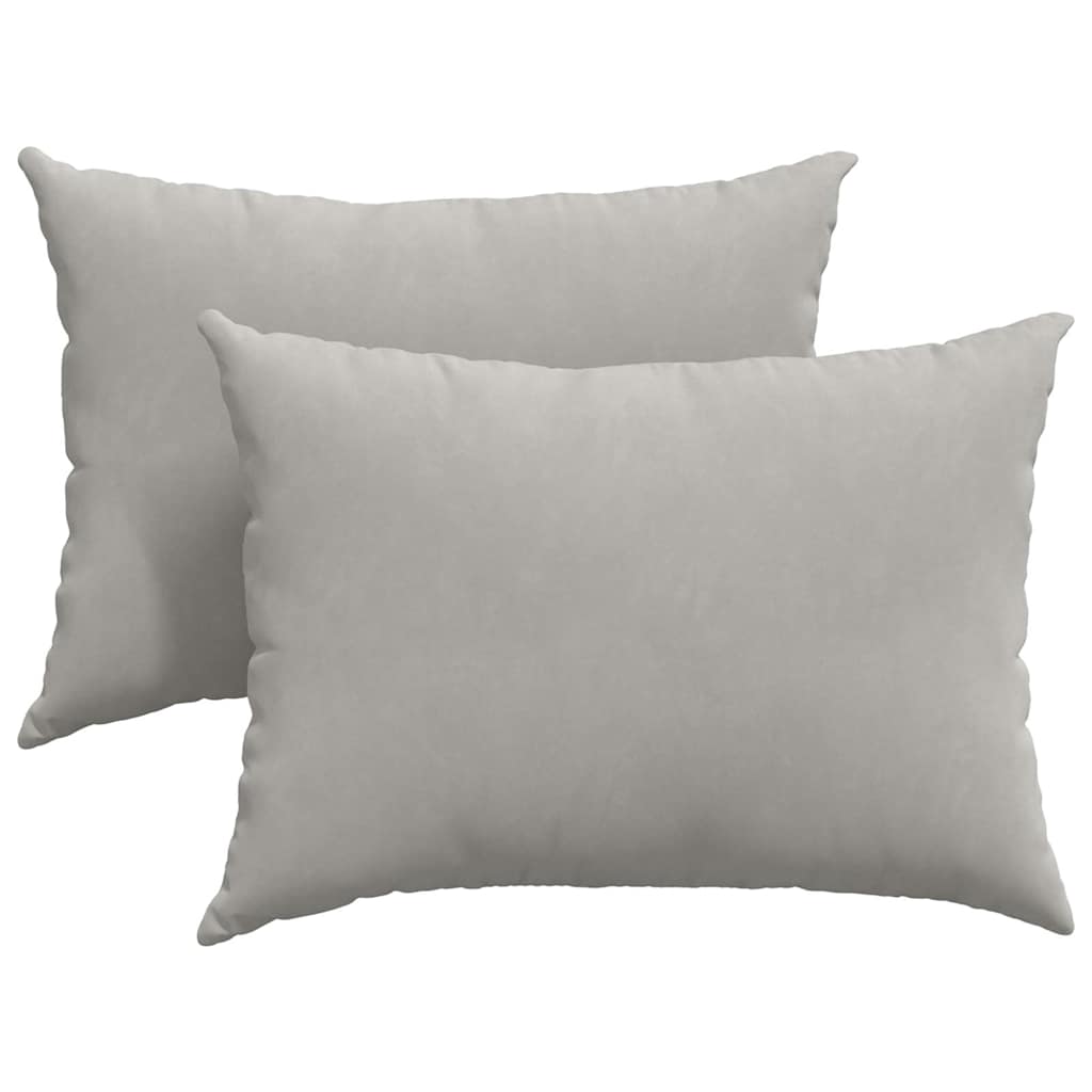 Sofa kussens Lichtgrijs Stof