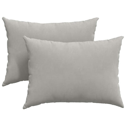 Sofa kussens Lichtgrijs Stof