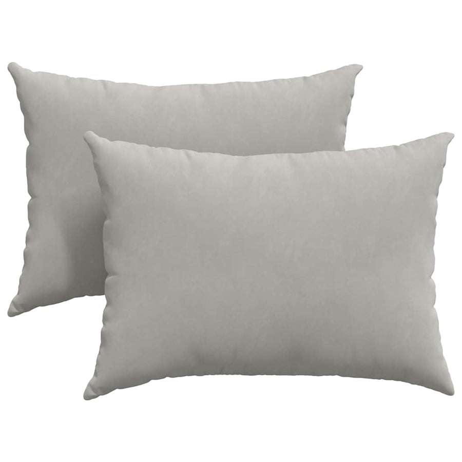 Sofa kussens Lichtgrijs Stof