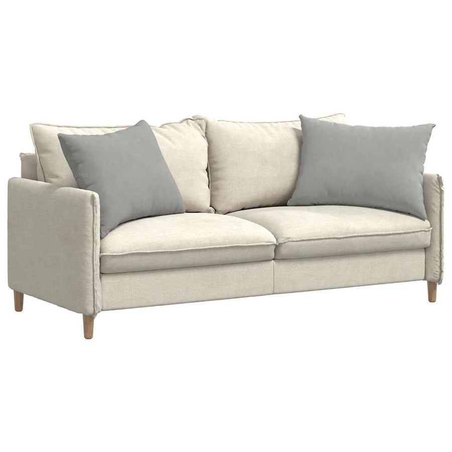 Sofa kussens Lichtgrijs Stof