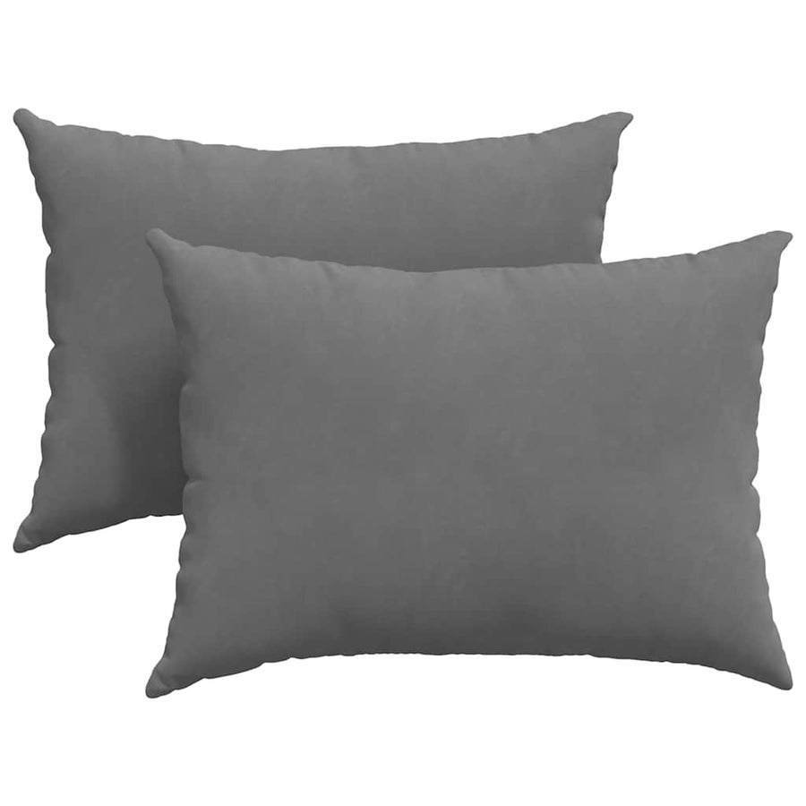 Sofa kussens Donkergrijs Stof