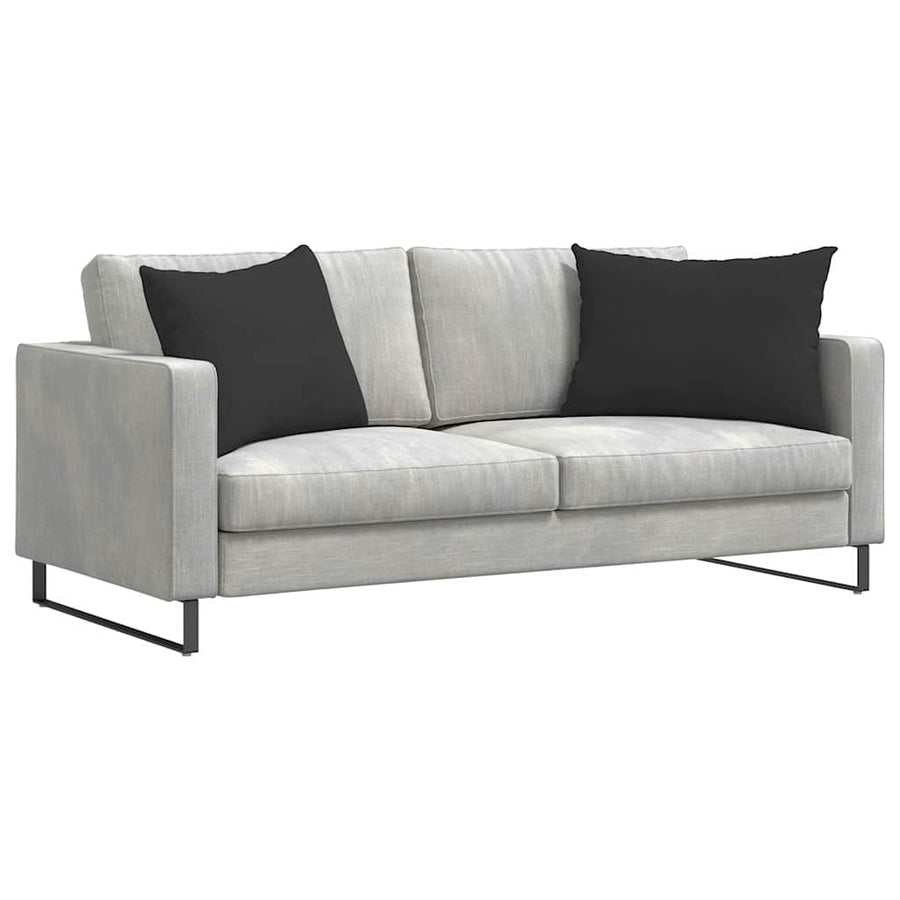 Sofa kussens Zwart Stof