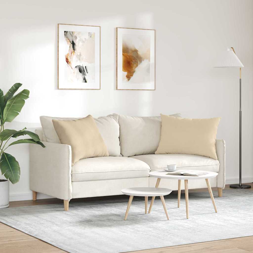 Sofa kussens Crème Stof
