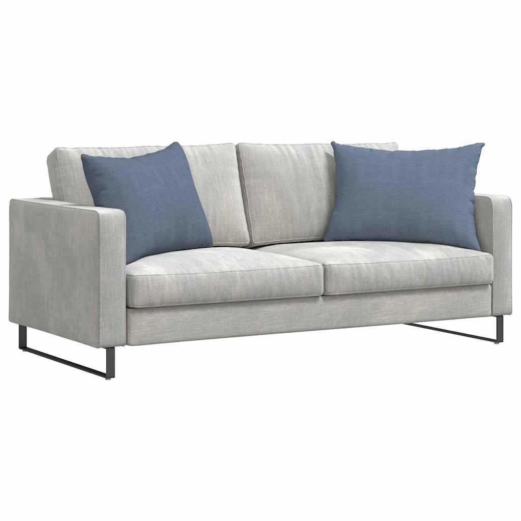 Sofa Kussens 2 pcs Blauw 70 x 50 cm Katoen Stof