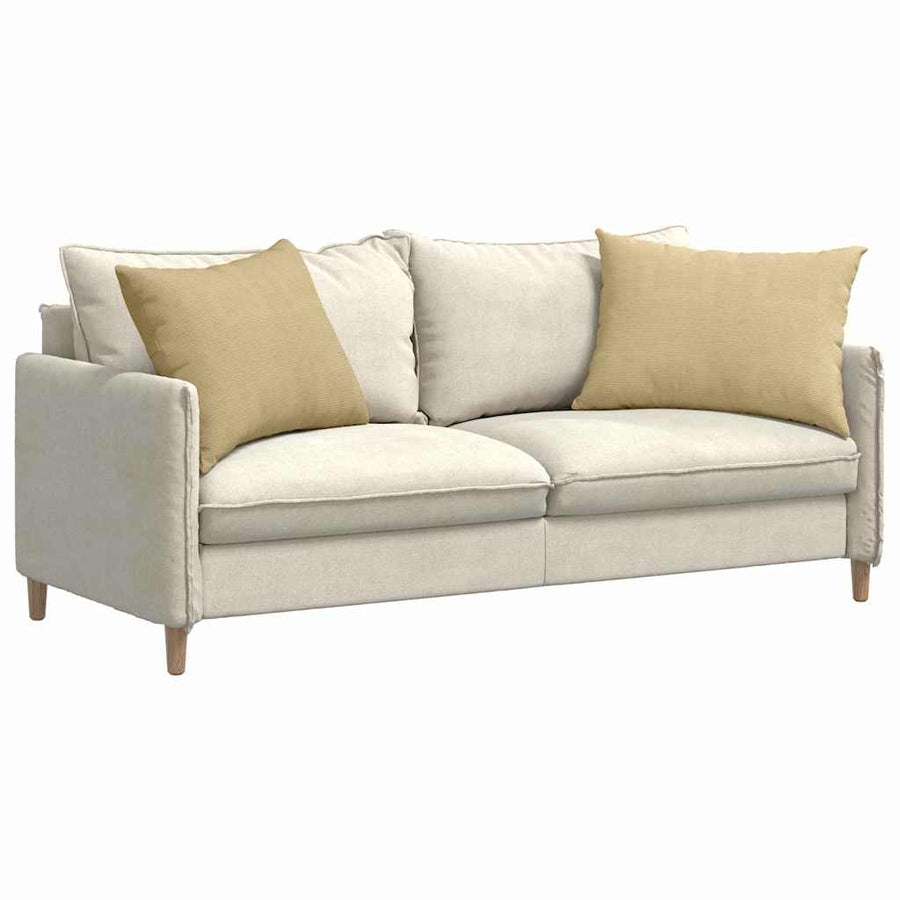 Sofa Kussens 2 pcs Grijs groen 70 x 50 cm Katoen Stof