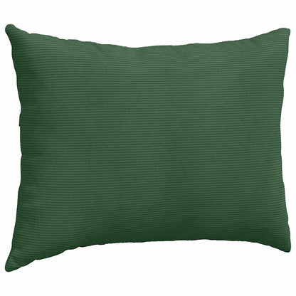 Sofa Kussens 2 pcs Donkergroen 70 x 50 cm Katoen Stof
