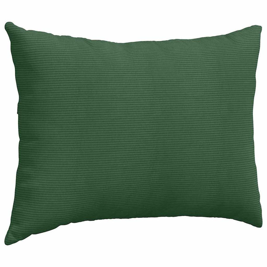 Sofa Kussens 2 pcs Donkergroen 70 x 50 cm Katoen Stof