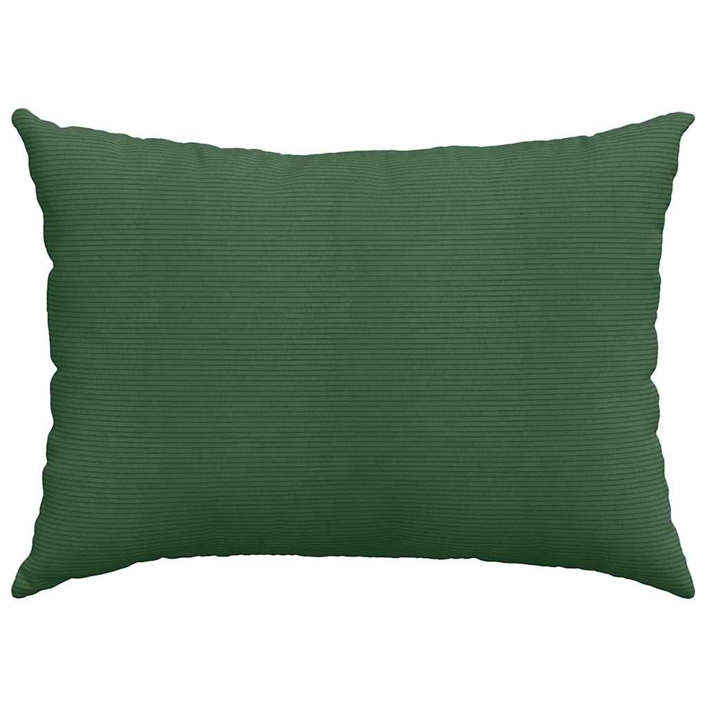 Sofa Kussens 2 pcs Donkergroen 70 x 50 cm Katoen Stof