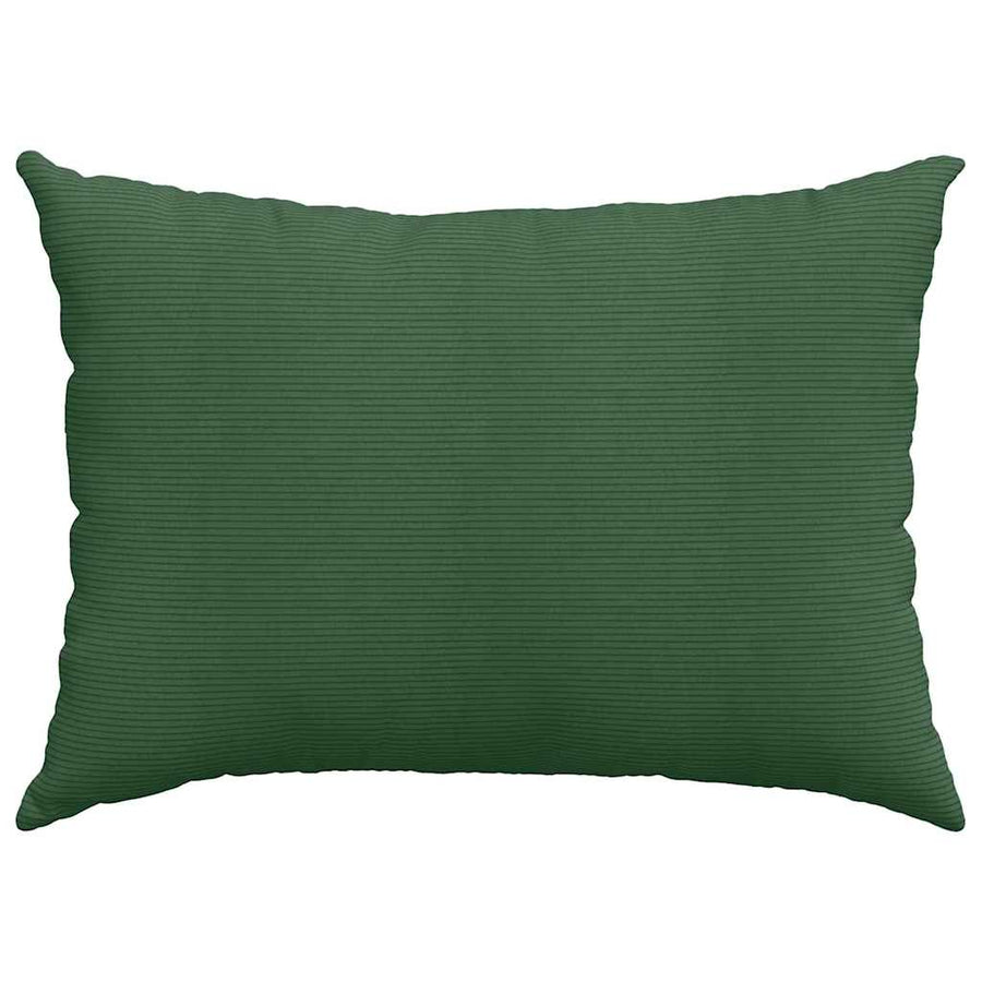 Sofa Kussens 2 pcs Donkergroen 70 x 50 cm Katoen Stof