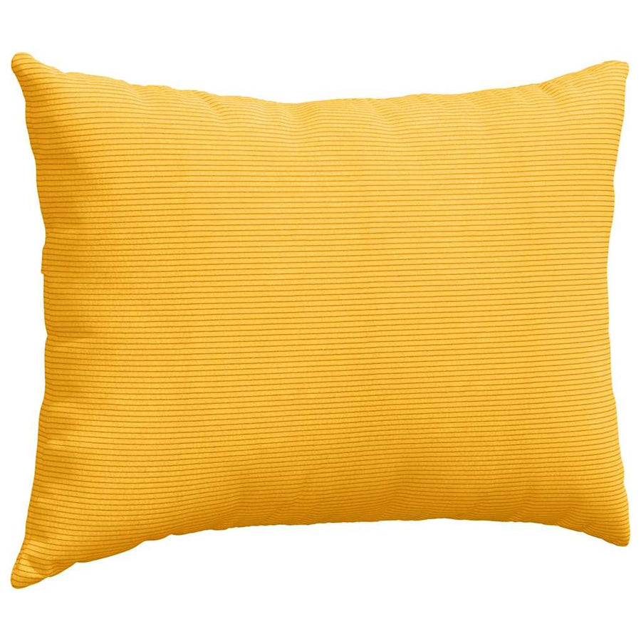 Sofa Kussens 2 pcs Lichtgeel 70 x 50 cm Katoen Stof
