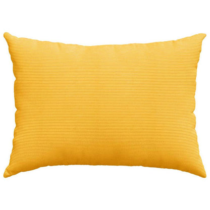 Sofa Kussens 2 pcs Lichtgeel 70 x 50 cm Katoen Stof