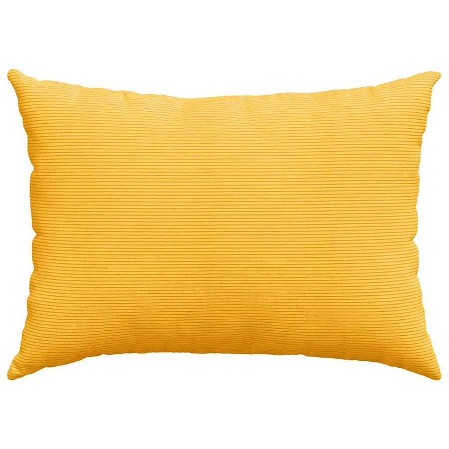 Sofa Kussens 2 pcs Lichtgeel 70 x 50 cm Katoen Stof