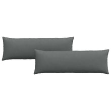 Sofa Kussens Donkergrijs Stof